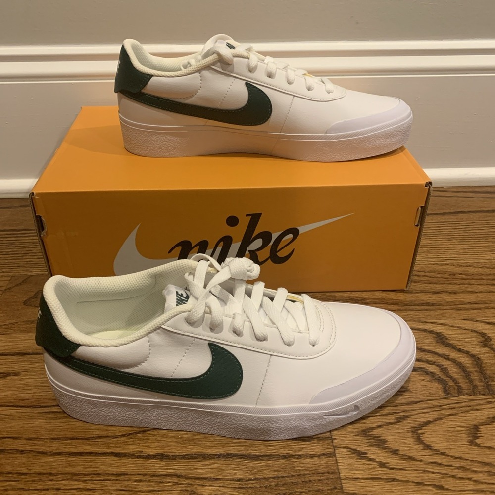 Nike Court Shot Casual White Fir Sneakers Shoes Men's Size 7 FQ8146-107